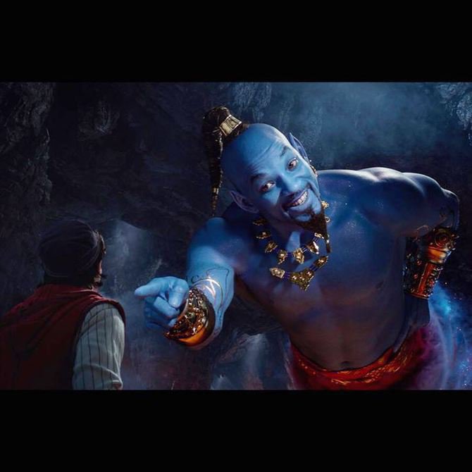 Aladdin Live Action, Starring Will Smith As The Genie